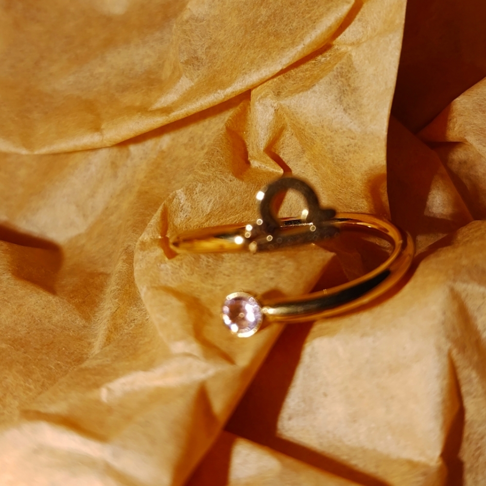 Libra Zodiac Ring